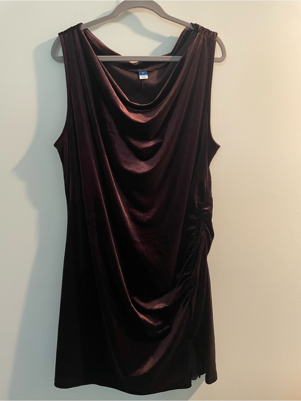 Old Navy velvet mini dress 2x